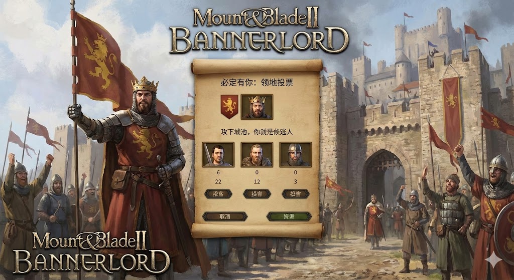 封面 for 玩家攻下城决策投票必有玩家【游戏版本1.2.6-1.3.7】